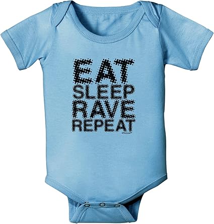 rave baby onesie