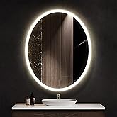 Ketcham Ellipse LED Mirror, 20" x 30" Oval