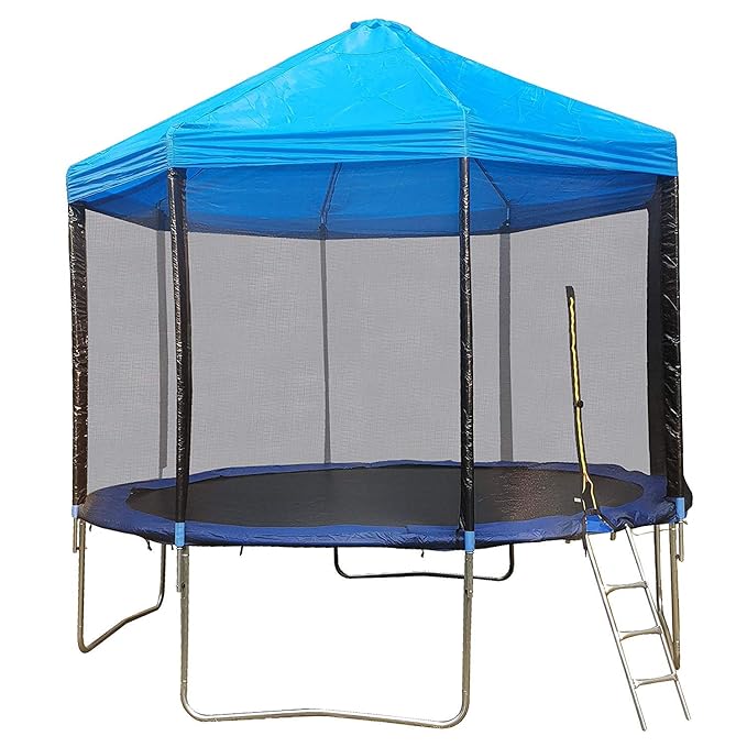 Buy Toy Park 14Ft TUV Approved Outdoor Trampoline with Canopy/Tent