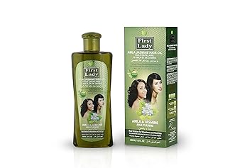 Amazon Com First Lady Herbal Ayurvedic Amla Jasmine Hair Oil 6