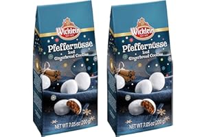 Wicklein Pfeffernusse Iced Gingerbread Cookies 7oz, Two Pack, 7.05 Ounce (Pack of 2)