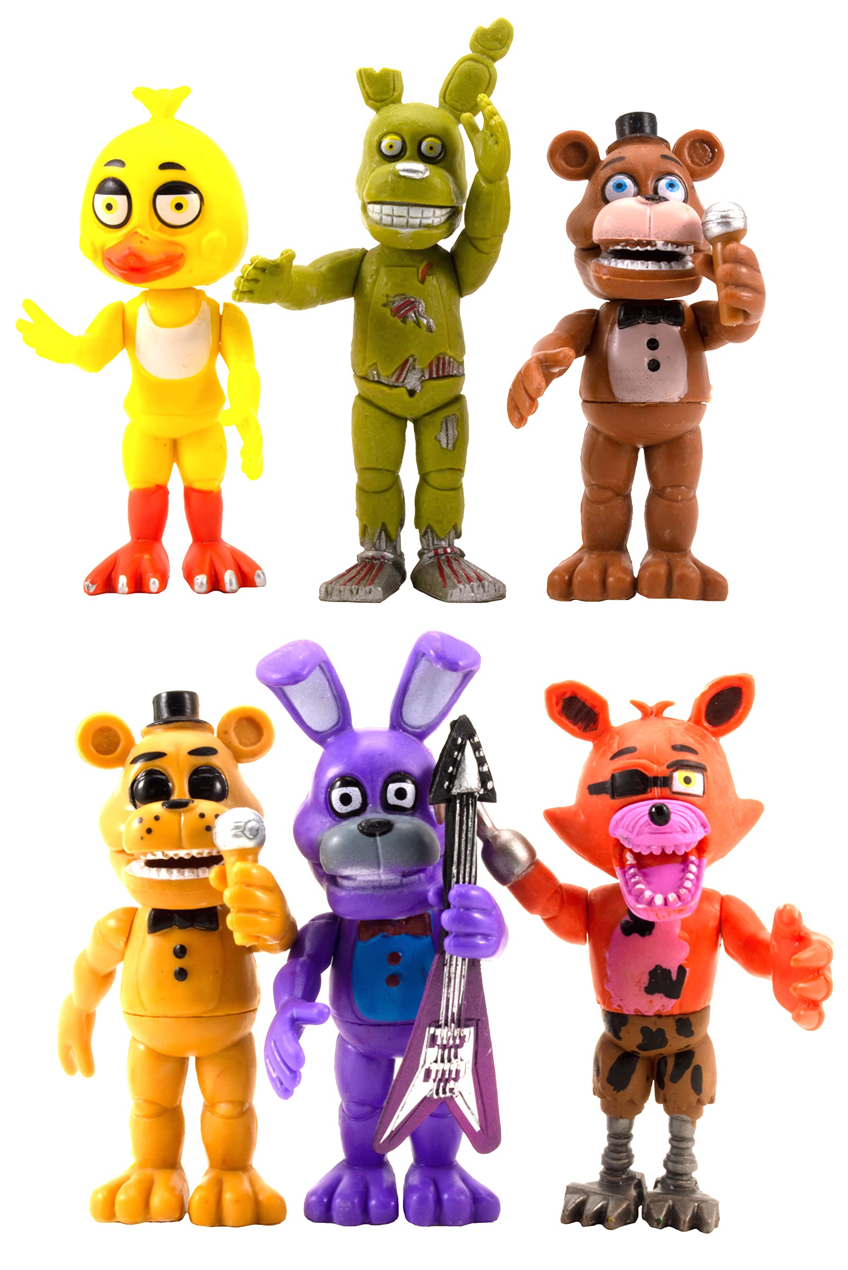NA Toysvill FNAF Action Figures (Set of pcs) Inspired by Five