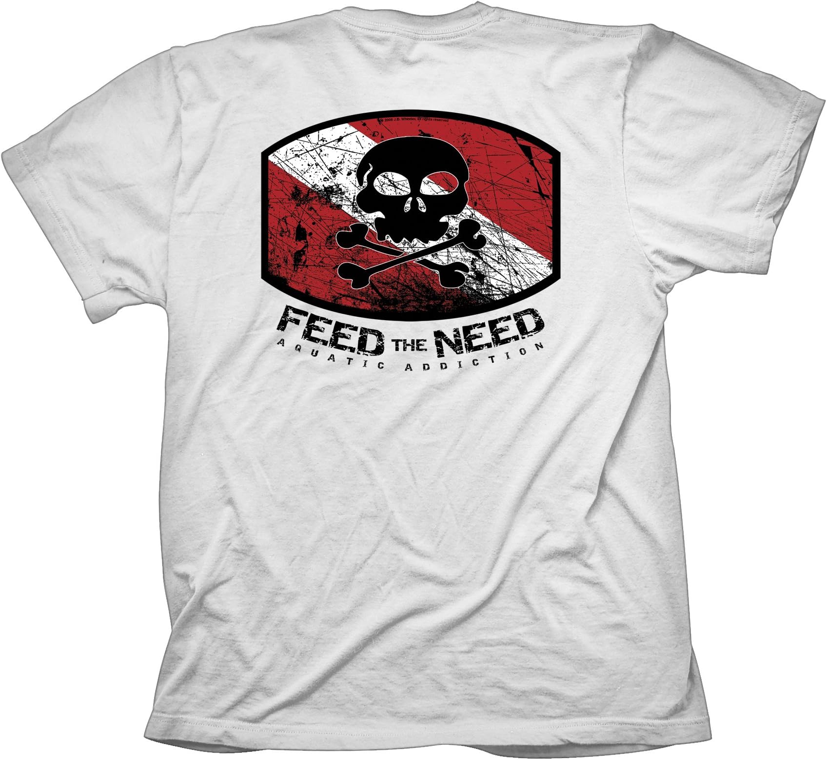 Aquatic Addiction Feed The Need Scuba Diving Shirt