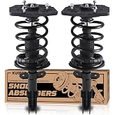 KUIPERAUTO Pair Rear Strut Assembly Compatible with 2005-2008 Buick Allure Lacrosse 2006-2016 Chevy Impala 272471L 272471R Coil Spring Shock Absorber