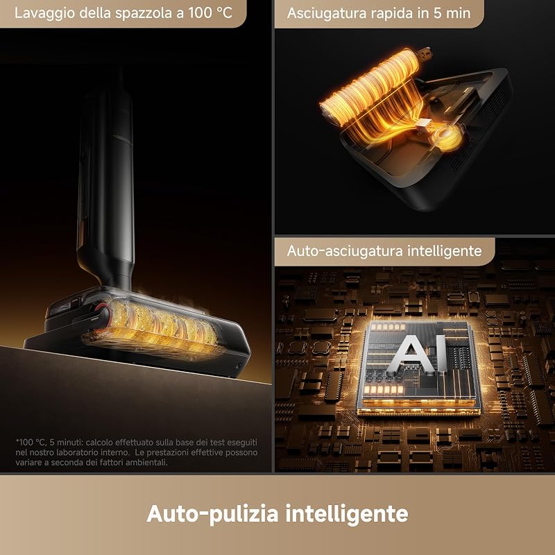 M50 Ultra Aspirapolvere Lavapavimenti Senza Fili