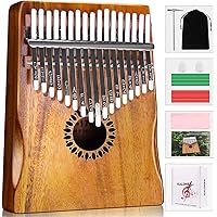 Newlam Kalimba Thumb Piano 17 Keys, Portable Mbira Finger Piano Gifts for Kids and Adults Beginners