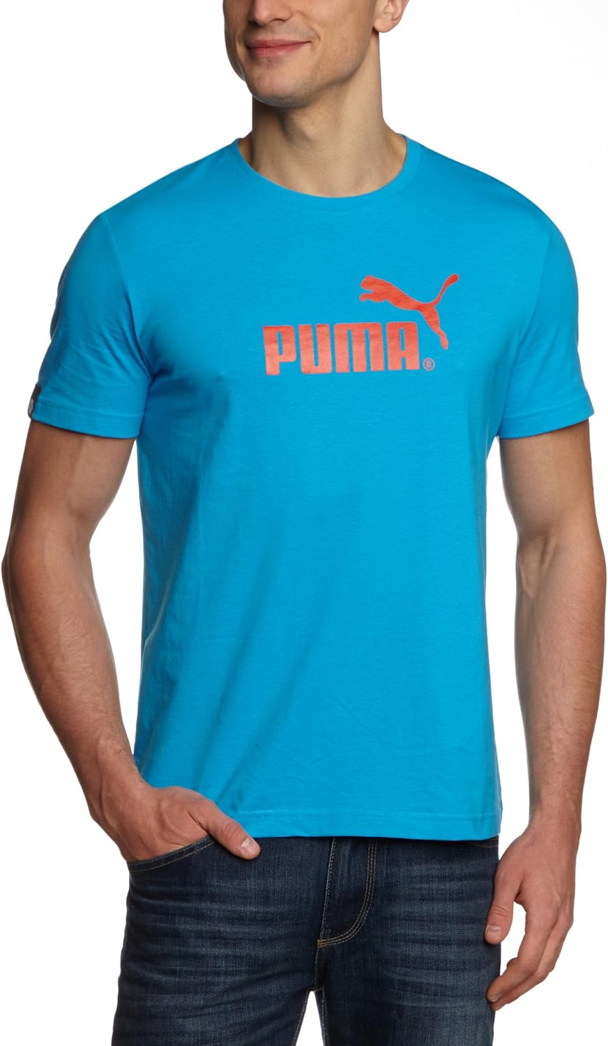 PUMA Herren TShirt Large No.1 Logo Amazon.de Bekleidung