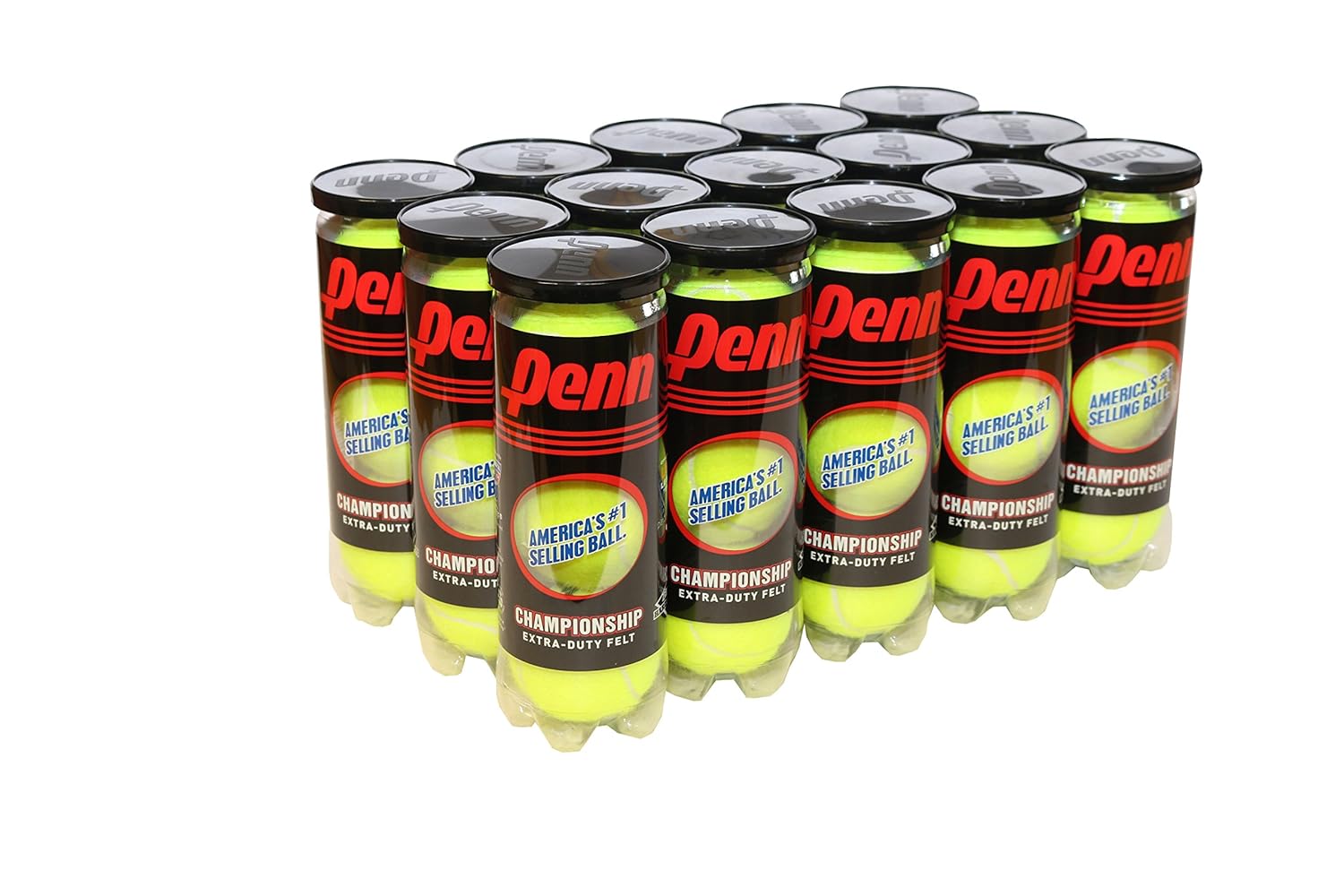 Penn Championship Tennis Balls 15 Can Case