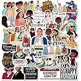 Hami_lton Stickers| 50 Pcak | Vinyl Waterproof Stickers for Laptop,Bumper,Water Bottles,Computer,Phone,Hard hat,Car Stickers 