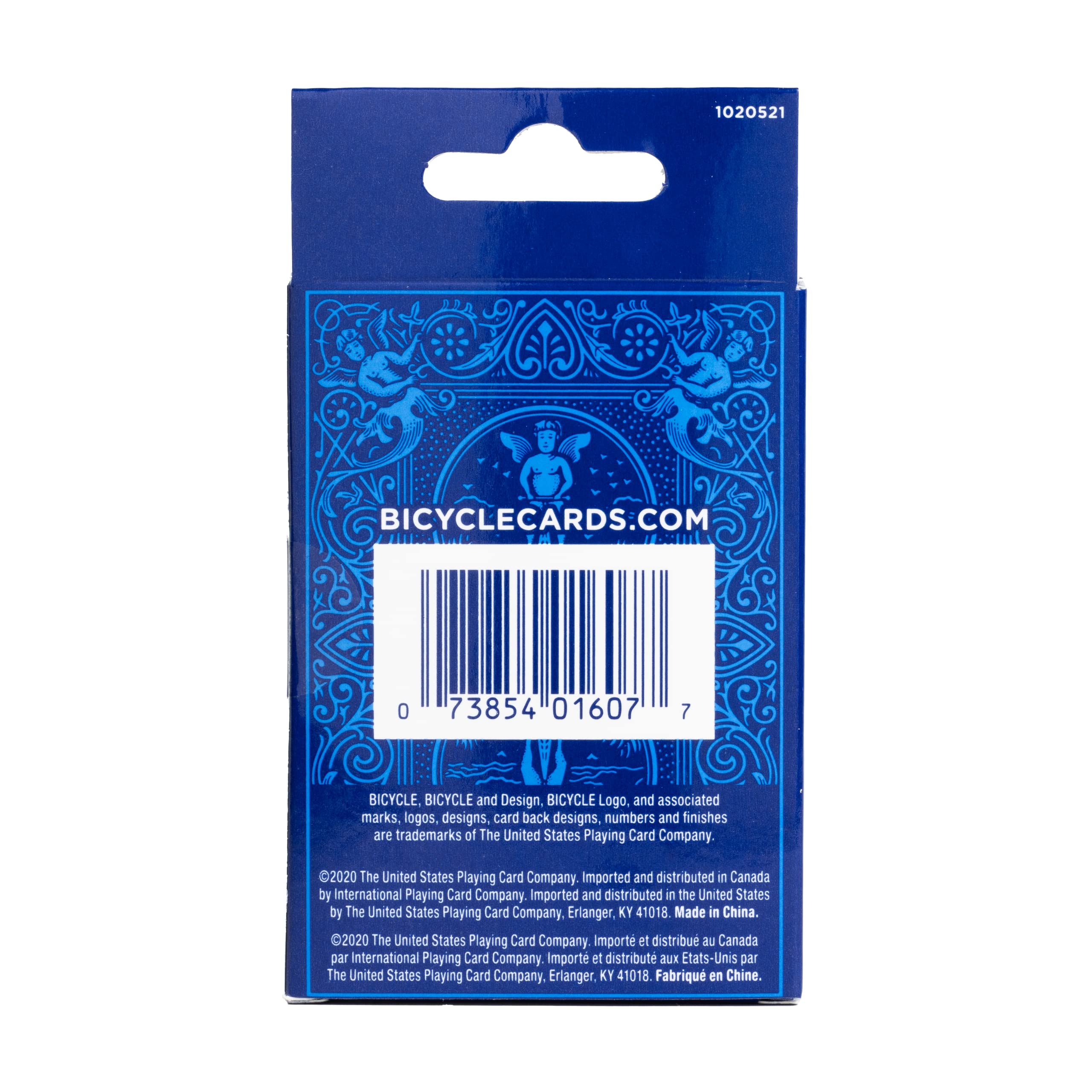 Bicycle 10 Count White 16 mm D6 Playing Dice Set