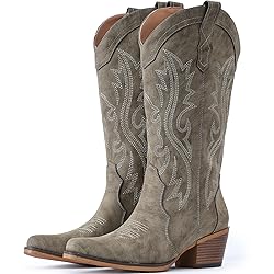 IUV Cowboy Boots For Women Western Cowgirl Boots