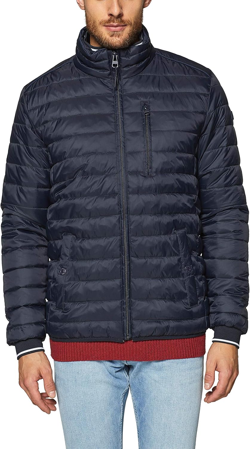 ESPRIT Herren 128EE2G016 Jacke, Blau (Navy 400), XXXLarge Amazon.de