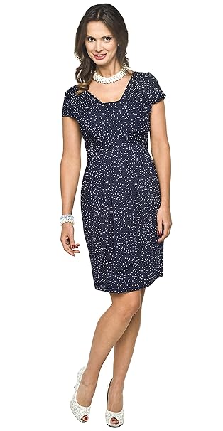 Torelle Damen 2in1 Umstandskleid mit Stillfunktion BLUFI