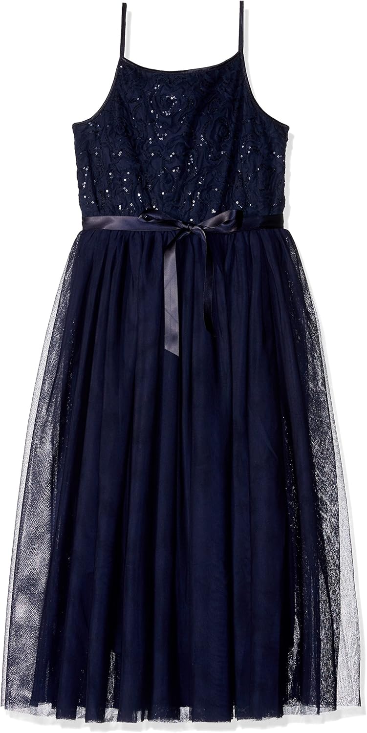 girls sequin maxi dress