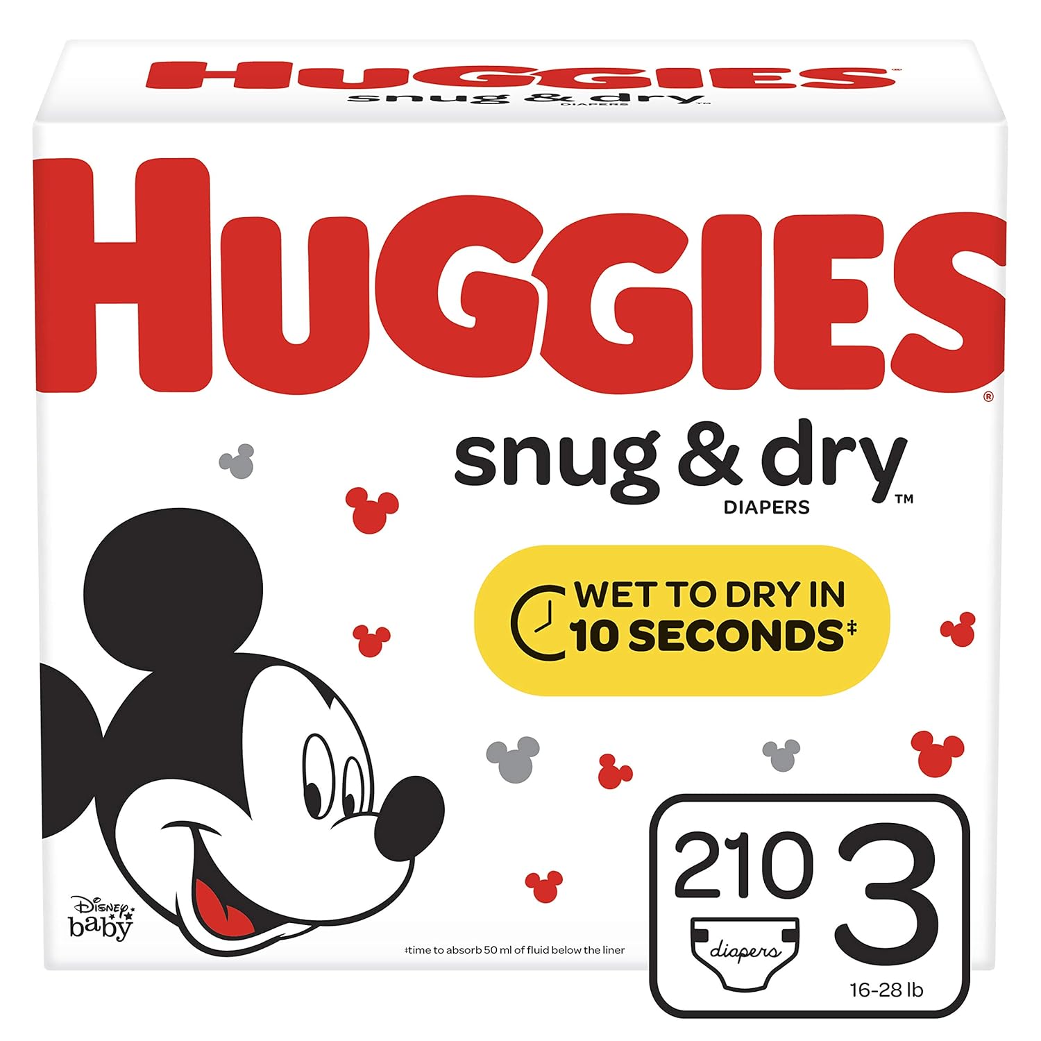 huggies snug n dry size 1