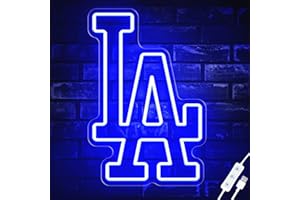 ACOPAEY Baseball Neon Sign Dimmable Neon Sign for Wall Decor, Party, Bar, Man Cave, Garage, Game Room Decor, Baseball Team Neon Light for Gifts