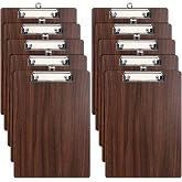 PANDRI 6-Pack Clipboards - Low Profile Clip, 8.5x11 Letter Size Hardboard, Eco-Friendly Office & Classroom Supplies - View #2
