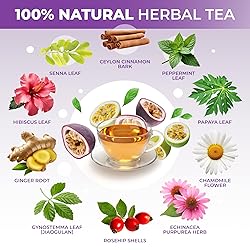 Total Tea SIimming Detox Tea Caffeine Free - 25 Day
