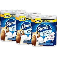 Charmin Toilet Paper, Ultra Soft, 18 Mega Rolls = 72 Regular Rolls, 224 Sheets Per Roll