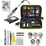 Magento's Superb Quality Soldering Iron - 14 Extra Pieces for Easy & Safe Use at Work and Home