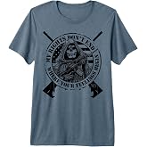 AR-15 My Rights Don’t End Where Your Feelings Begin Skull Premium Tri-Blend T-Shirt