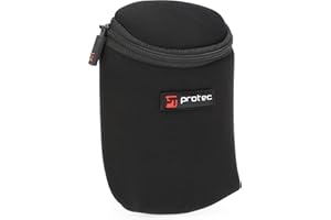 Protec Trumpet 3-Piece Neoprene Mouthpiece Pouch, Black