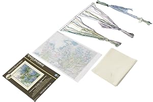 Dimensions Needlecrafts Dimensions 'Chickadees and Lilacs' Counted Cross Stitch Kit, Ivory Aida, 12" x 16", 14 Count