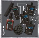 Technic Man Stuff Shower Gel Face Wash Men's Grooming Gift Set Wooden Tray view 3