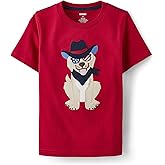 Gymboree Boys and Toddler All Holidays Short Sleeve Embroidered Tops