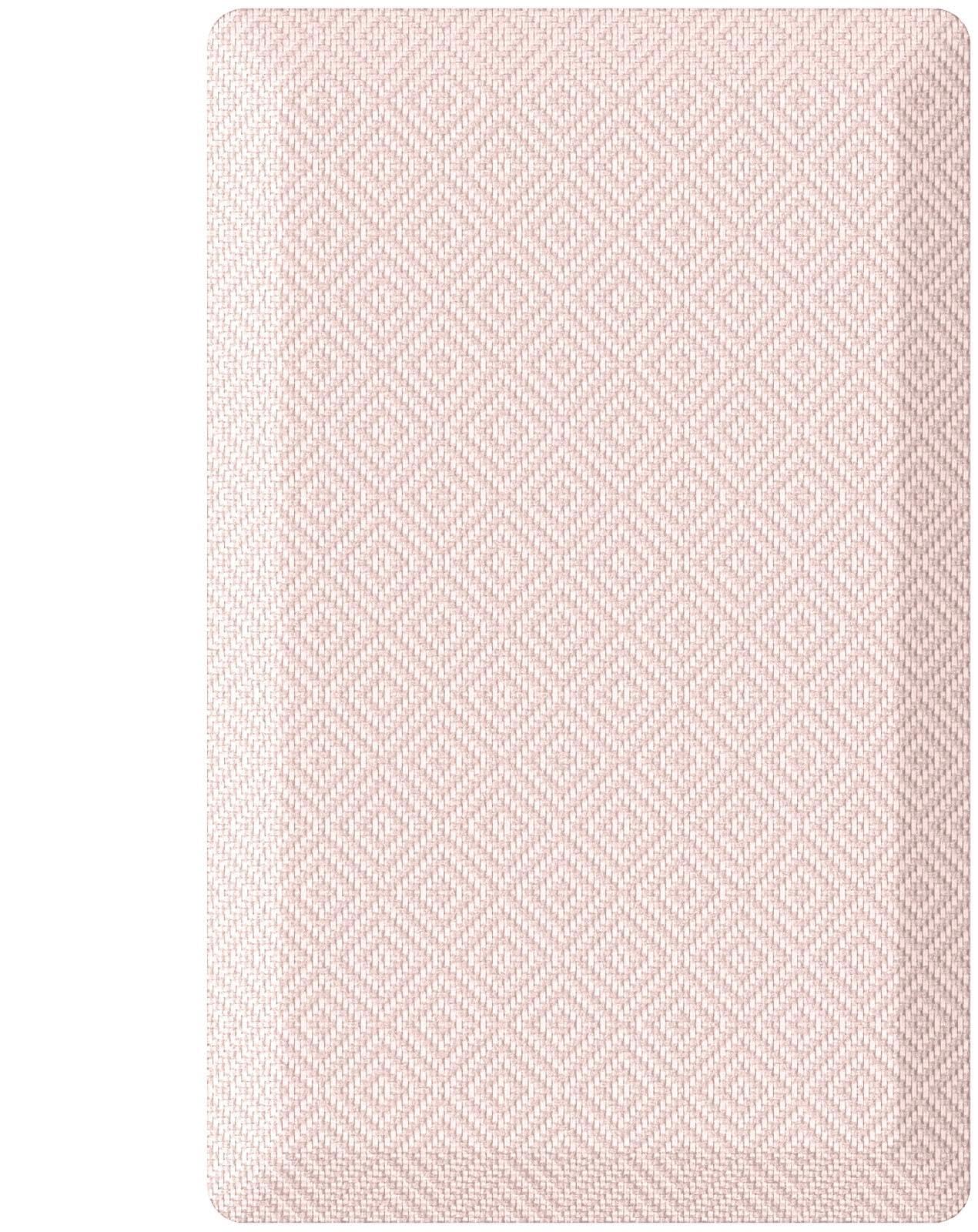 Ophanie Kitchen Mats for Floor, 3/4 Inch Thick Kitchen Rugs, 20''x32'' Anti Fatigue Standing Cushioned Mat, Waterproof,Comfort Ergonomic Mat for Office, Home, Sink, Pink Non-Slip Bottom Image