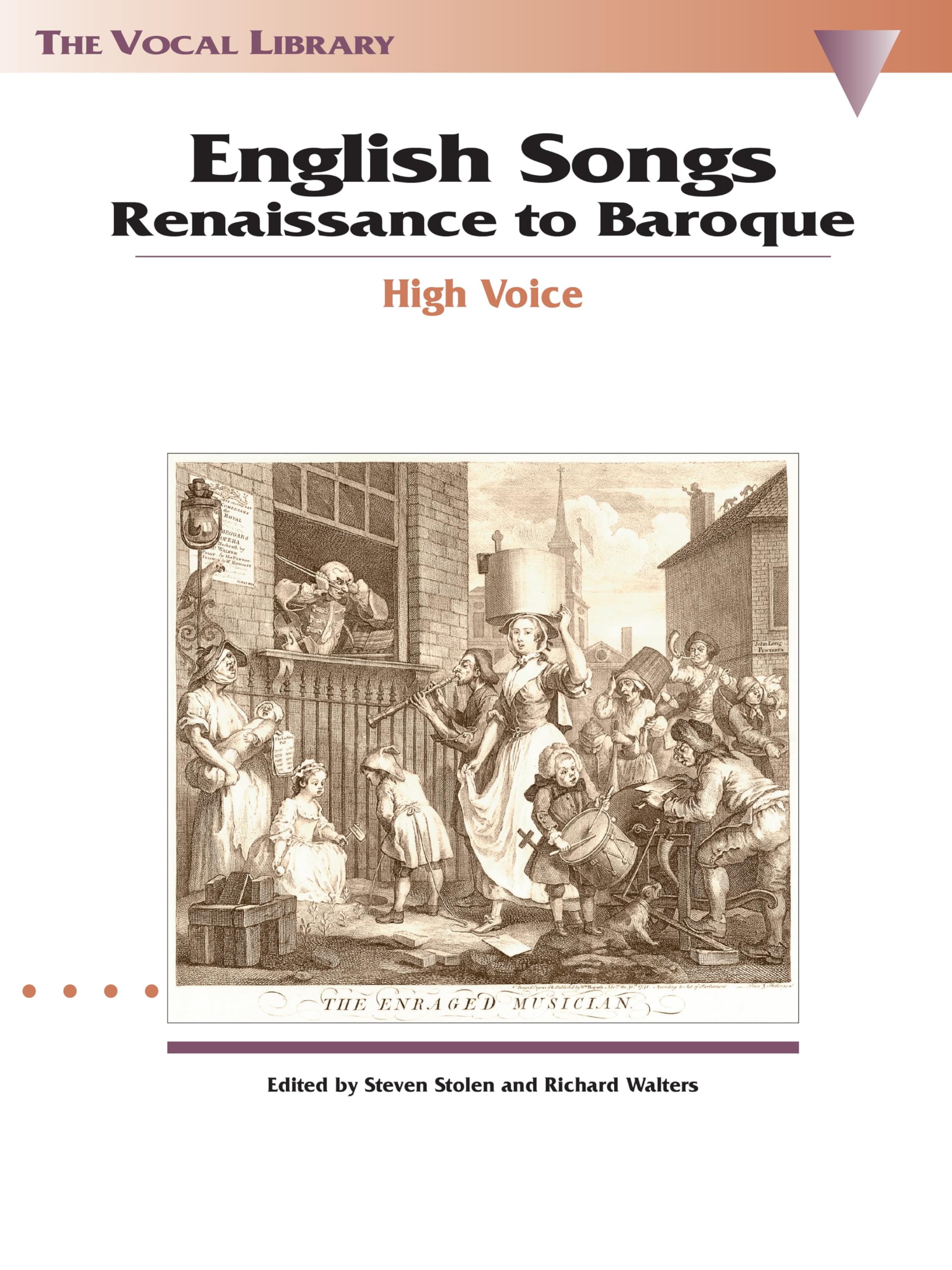 English Songs Renaissance To Baroque High Voice (Vocal Library)