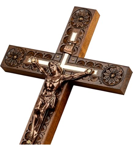 Croix Orthodoxe Russe En Métal – 8.9x6.6 Cm – Pour Déco, Mariage, Baptême, Cadeau Religieux - 12