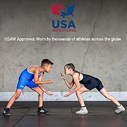 Elite Sports Kids Wrestling Youth Singlet, Standard