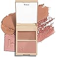 hince True Dimension Layering Cheek - Cream & Pressed Powder 2 Different Shades & Textures - Silky Seamless Long Lasting Blush Makeup - Muted Beige & Elegant Rose Beige (1, ALLURE IN THE AIR, L001)