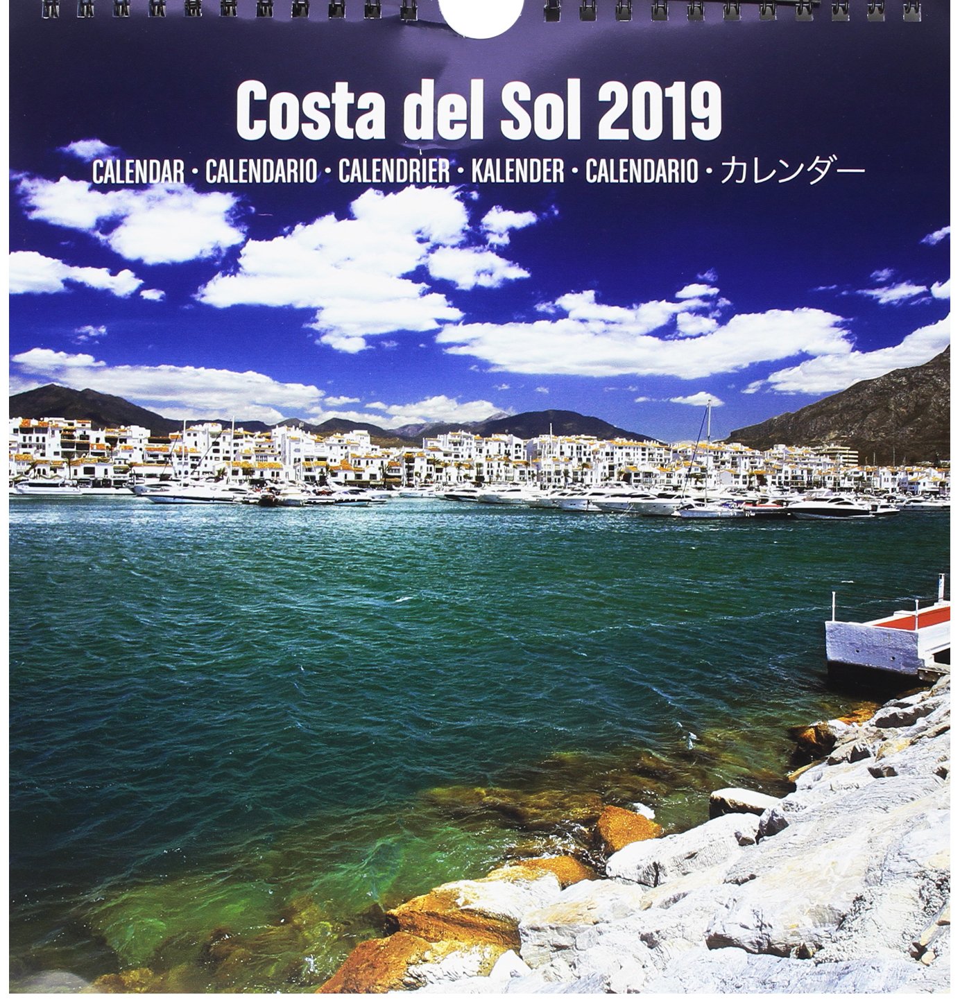 Grupo Erik editores kalm1901 – Calendar Tourist 2019 Costa Del Sol, 22.5 x 24 cm