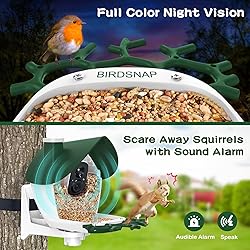 birdsnap® MON- Smart Bird Feeder with Camera