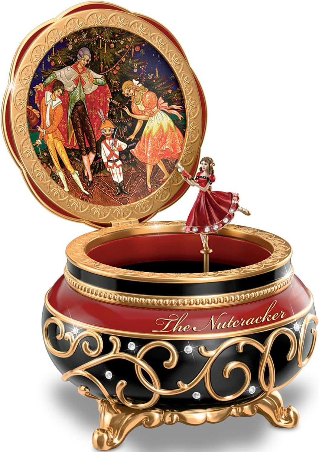 Nutcrackers - Music Box: Clara and The Nutcracker Heirloom Music Box