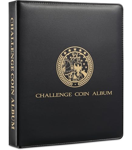 Prophila - Álbum de monedas (negro) con 4 fundas para 110 monedas Prophila - Álbum de monedas (negro) con 4 fundas para 110 monedas