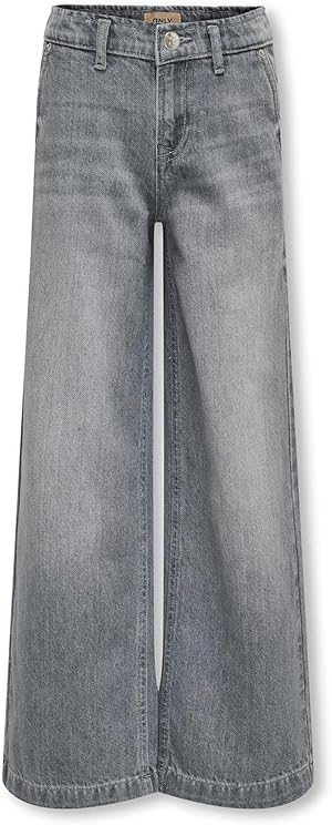 ONLY Carmakoma Mädchen Weite Jeans Kogcomet Wide Leg DNM Mat624 Noos