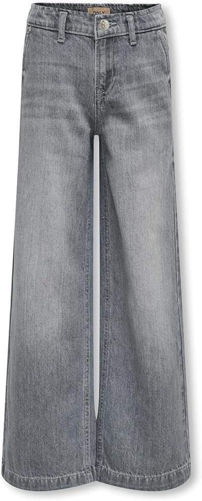 ONLY Carmakoma Mädchen Weite Jeans Kogcomet Wide Leg DNM Mat624 Noos