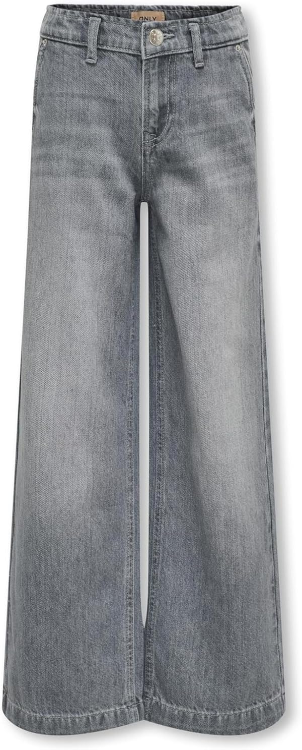 ONLY Carmakoma Mädchen Weite Jeans Kogcomet Wide Leg DNM Mat624 Noos