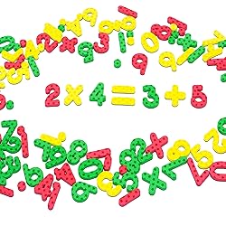 SpriteGru 102pcs Magnetic Numbers for Basic Math