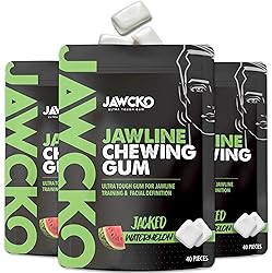 JAWCKO Ultra-tough Jawline Chewing Gum | Get a