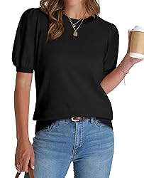 Short Sleeve Shirts for Women Plus Size Ladies Tops
