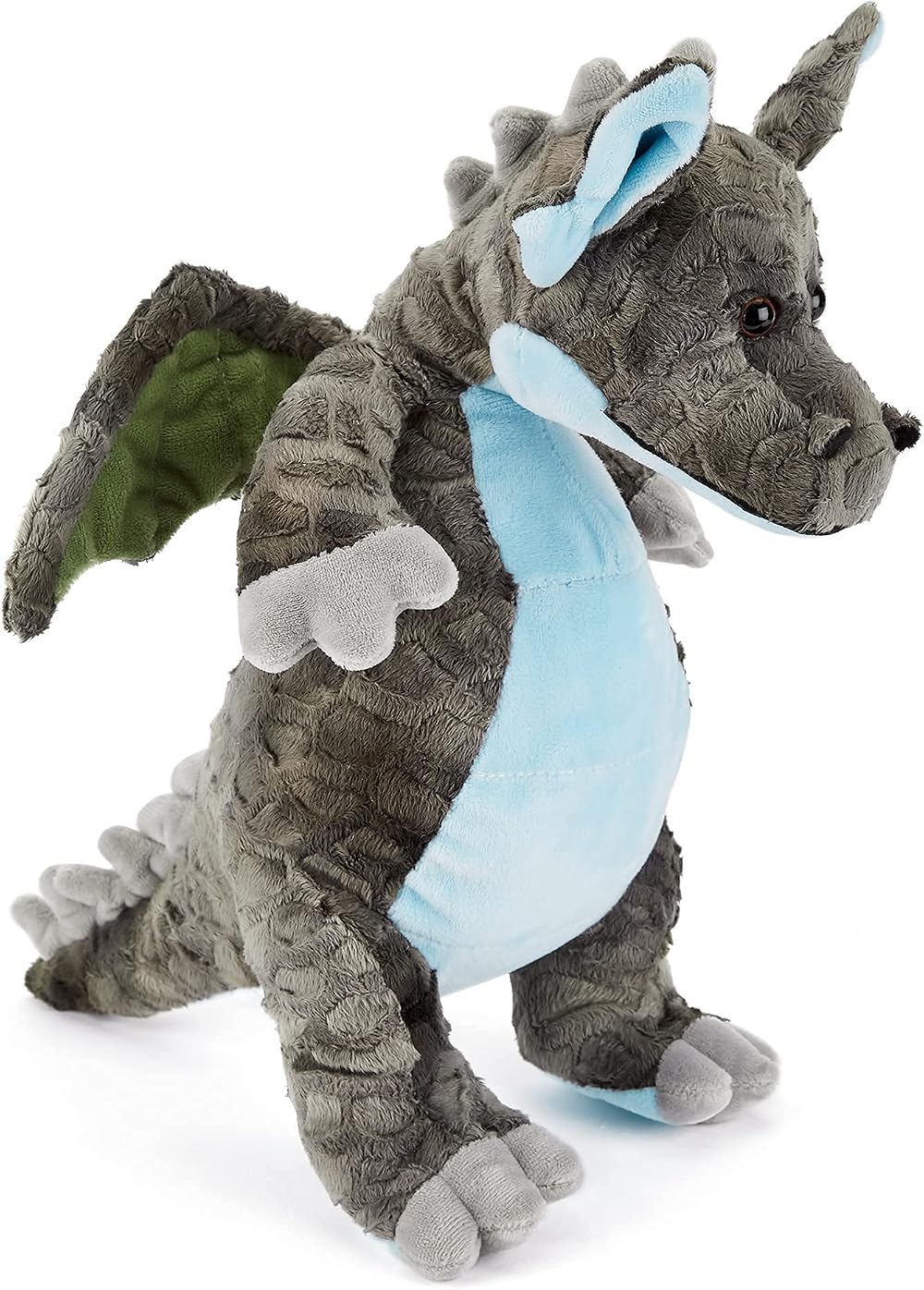 Zappi Co Plush Dragon Standing Toy 33cm Safari Animals Collection
