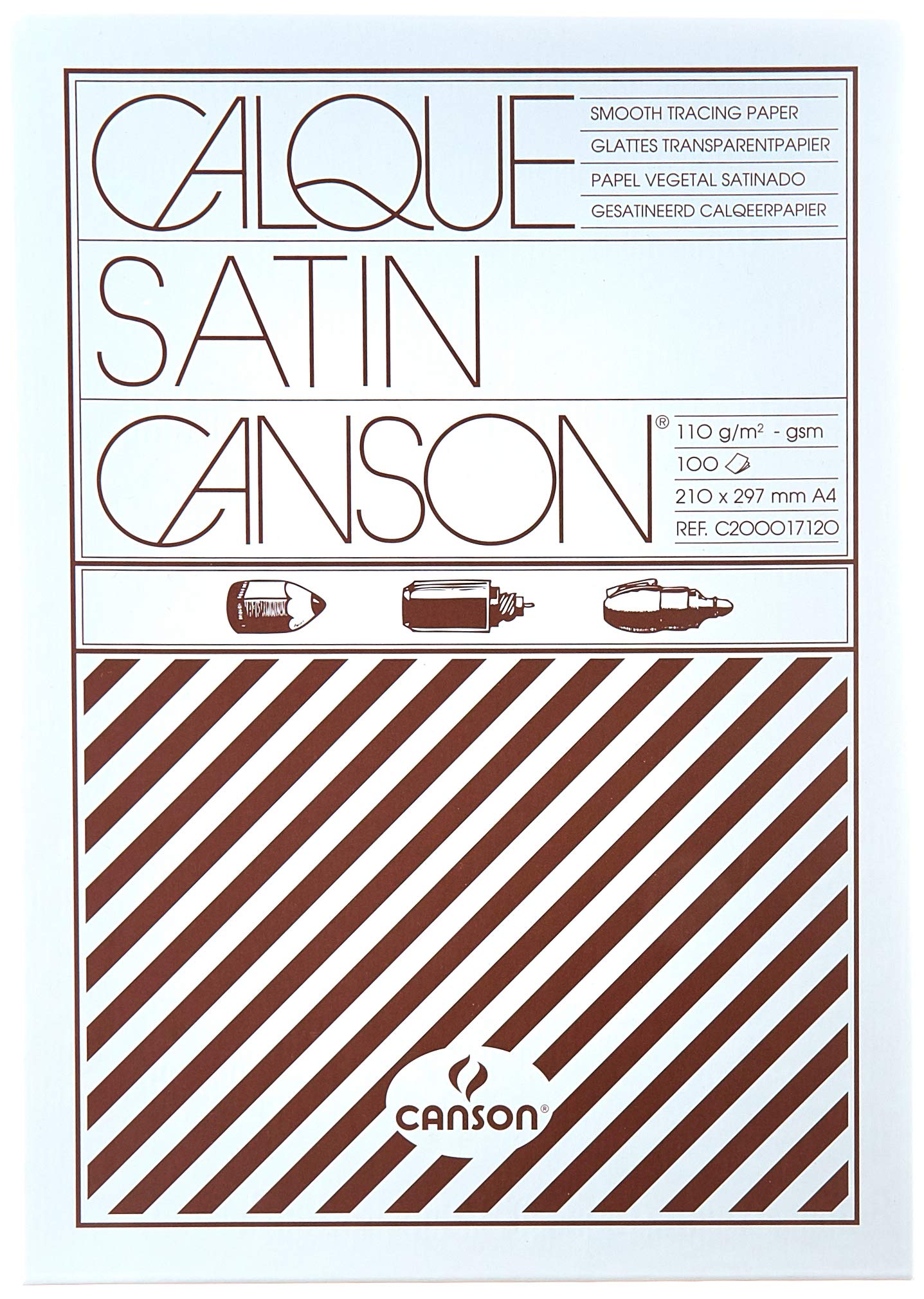 Canson 17120 Plotting Paper A4 110/115 g/m 100 Sheets