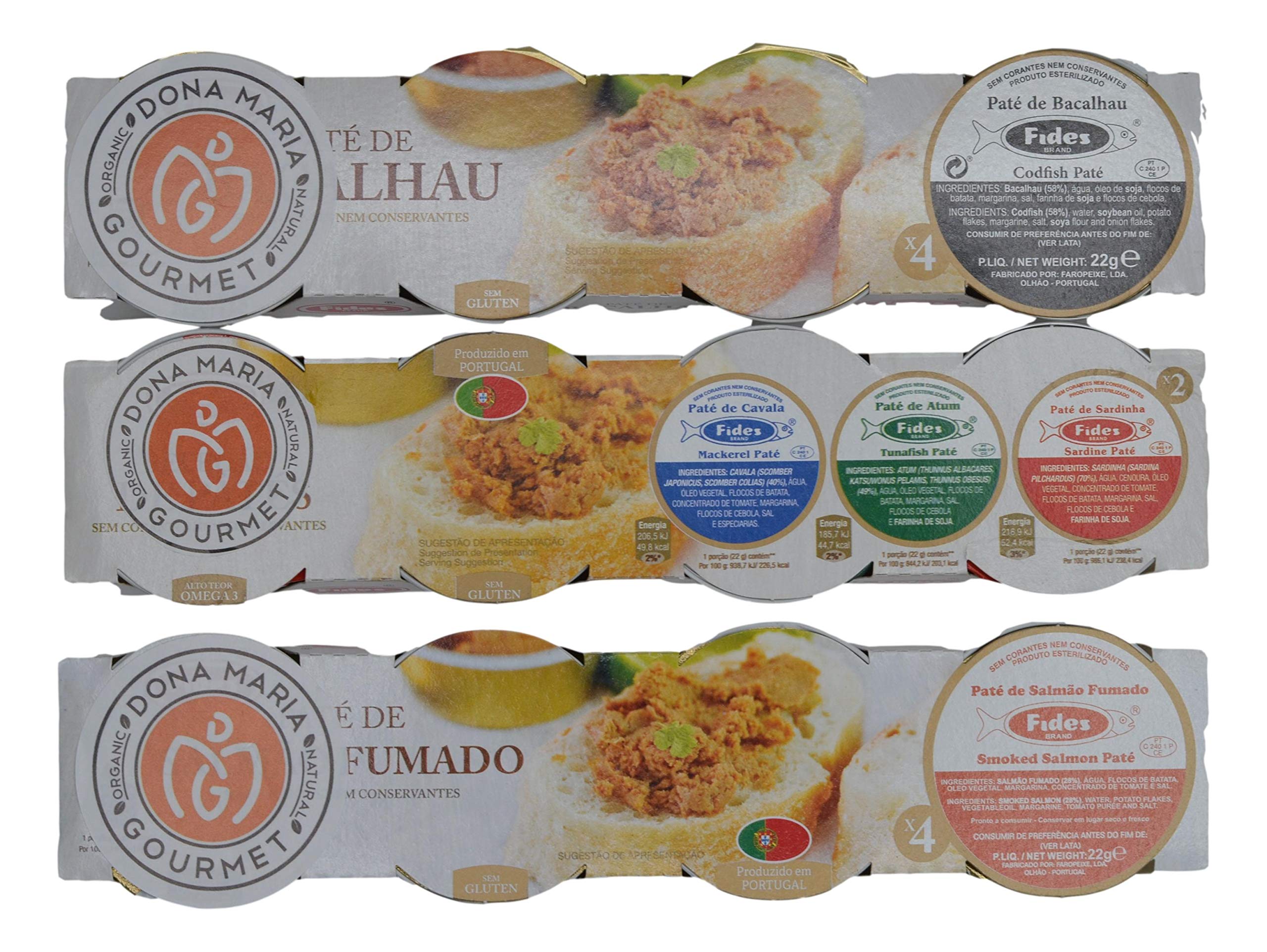 Variety Pack Pate Spread 12 tins