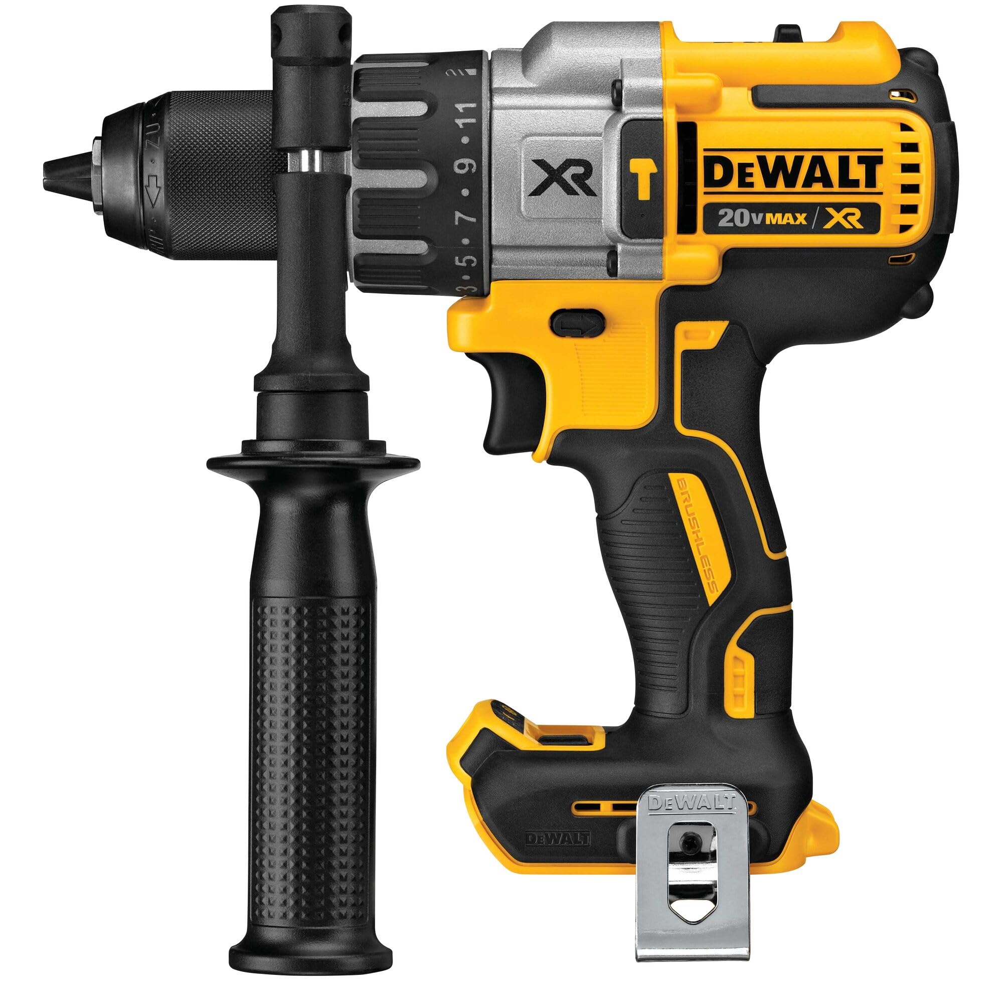 DEWALT 20V MAX XR Cordless Hammer Drill Driver Brushless, Heavy Duty 1/2