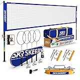 SKEERY Professional Badminton Set with Winch