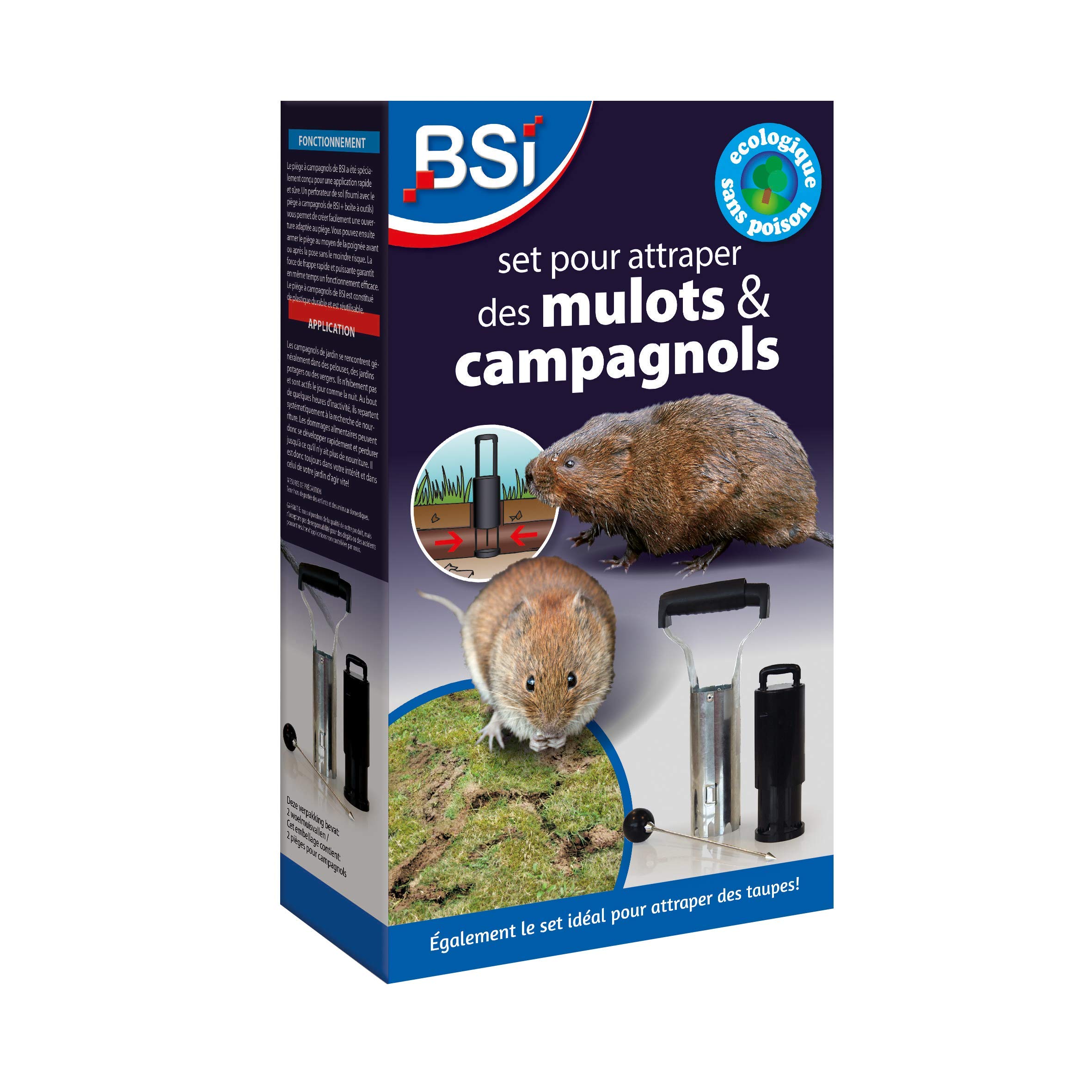 BSI 1 x Country Trap + Tool Set, Grey